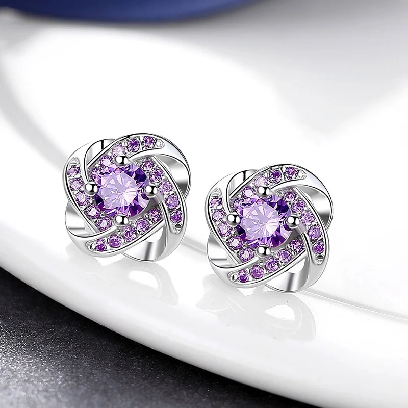 Neue Moissanit-Ohrringe aus 925er-Sterlingsilber für Damen, exquisiter Student, Freundin, Hochzeit, Verlobung, Schmuck, modisches Geschenk