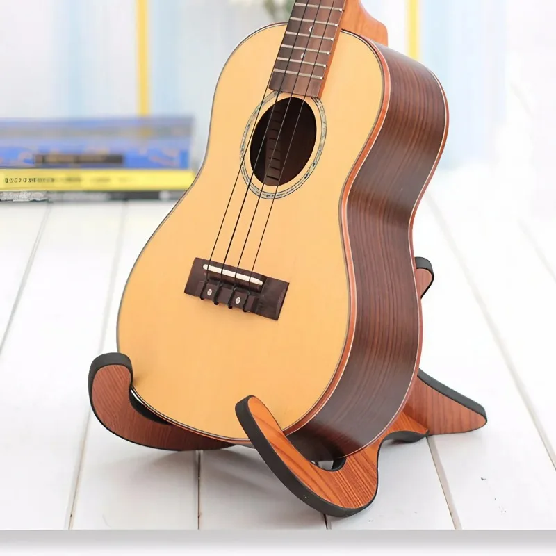 NEW Ukulele Holder Stand Guitar Ukulele Stand Wooden Stand Musical Strings Instrument Part Stonego Guitarra Accessories