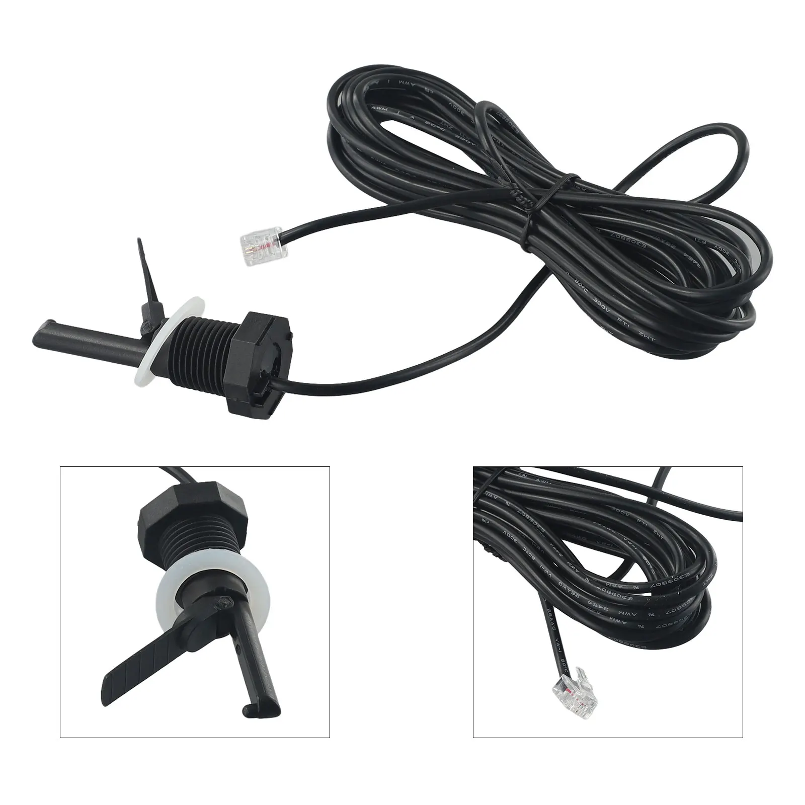 Practical Spa Equipment Swimming Pool Flow Switch Easy Installation Optimal Performance PP Thread Wide Compatibility