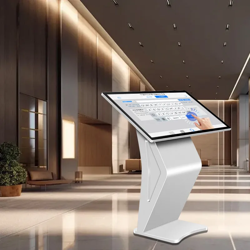 شاشة عرض إعلانات LCD داخلية شاشة عرض LCD للإعلان شاشة تفاعلية كشك شاشة تعمل باللمس الطوطم الرقمية