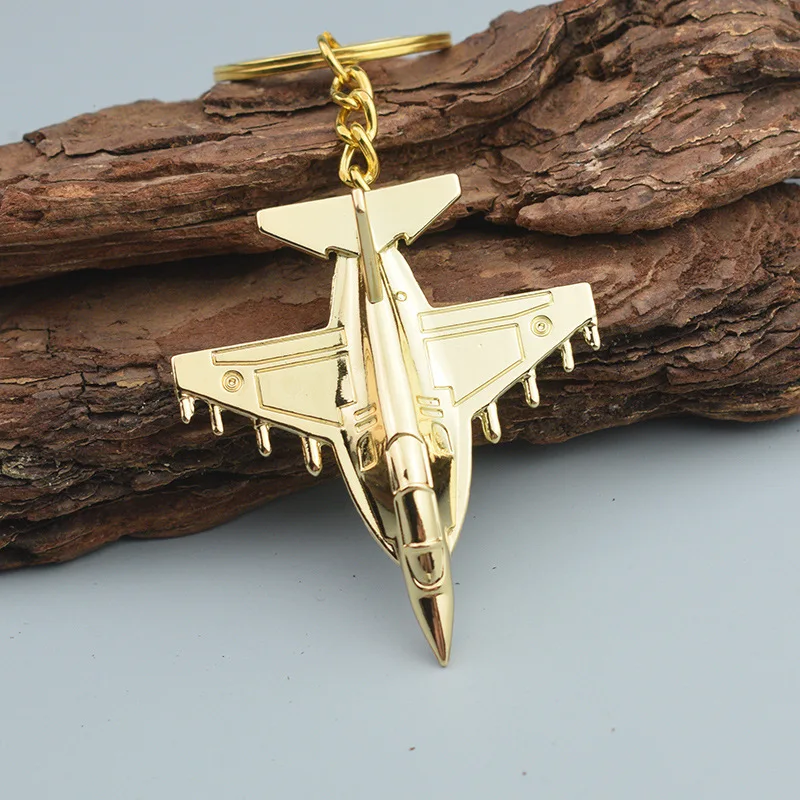 Fighter plane Keychain Creative Fighter aircraft Keychain Jewelry Gift battle-plane gifts