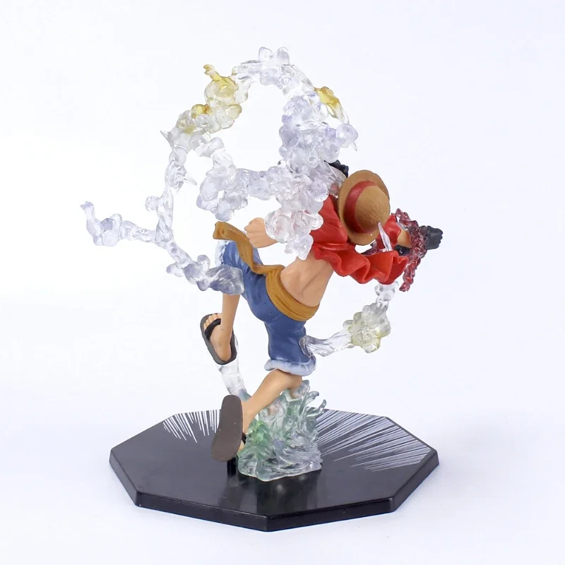 One Piece Anime Monkey·D·Luffy Roronoa Ace Pvc Action Model Collection Cool Stunt Figure Toy Gift