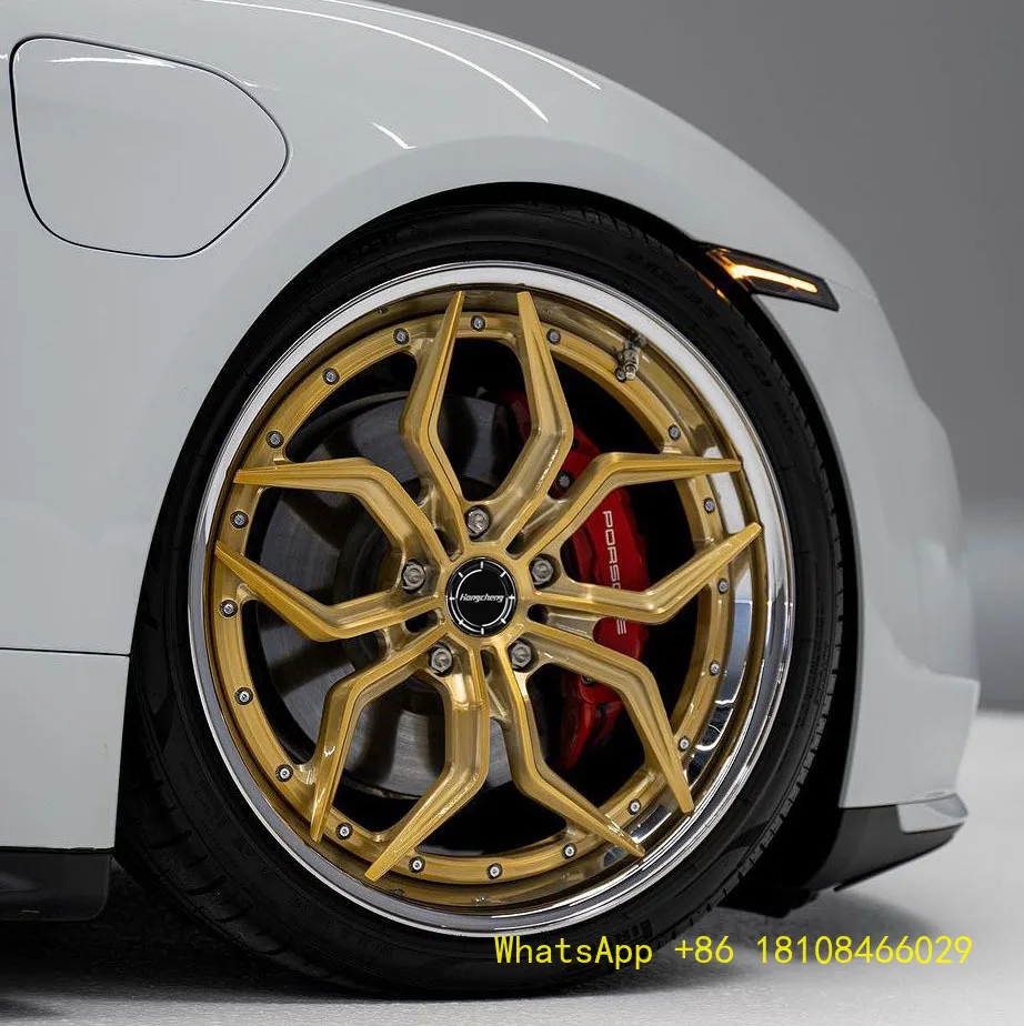 

Кованые диски 5x120 из золотисто-бронзового сплава класса люкс, 18-21 дюйм, для высокопроизводительных спортивных и легковых автомобилей
