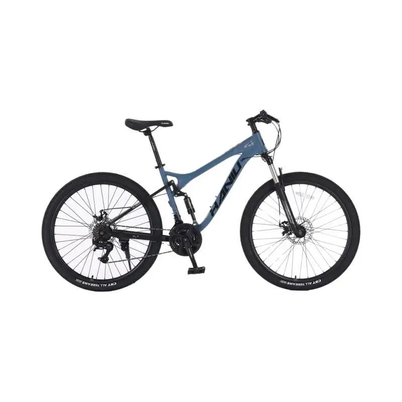 

26-Inch Full Suspension Speed Model Adult Mountain Bike with 24-Speed High-Carbon Steel Frame and Disc Brake Both Men Women
