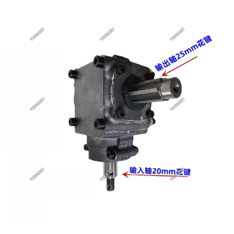 1:1 Ratio Right Angle Gearbox - 90 Degree T Type, Steering Commutator