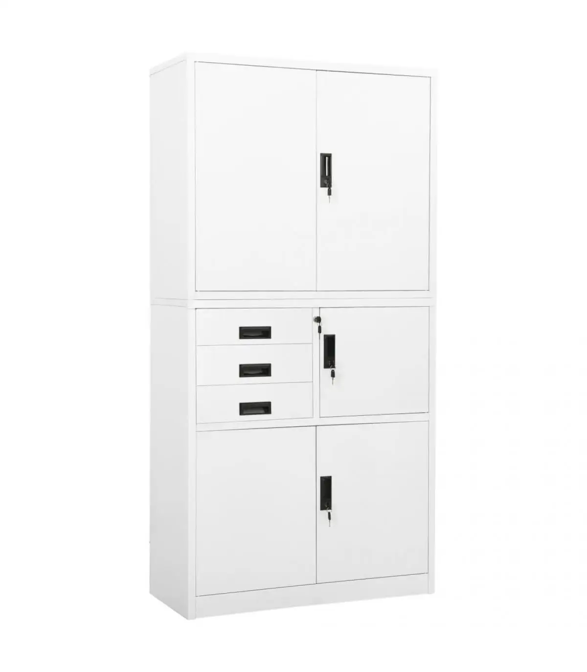 90x40x180 cm white steel office cabinet storage lockers and cabinets