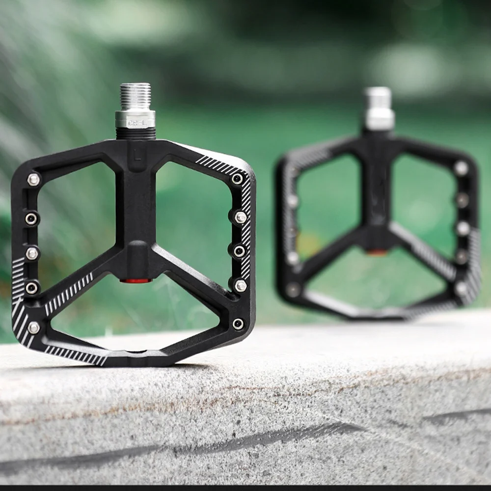 

Сверхлегкие велосипедные педали, нейлоновые уплотнительные подшипники DU, дорожные BMX MTB, педаль для горного велосипеда, плоская платформа, противоскользящие аксессуары для велоспорта