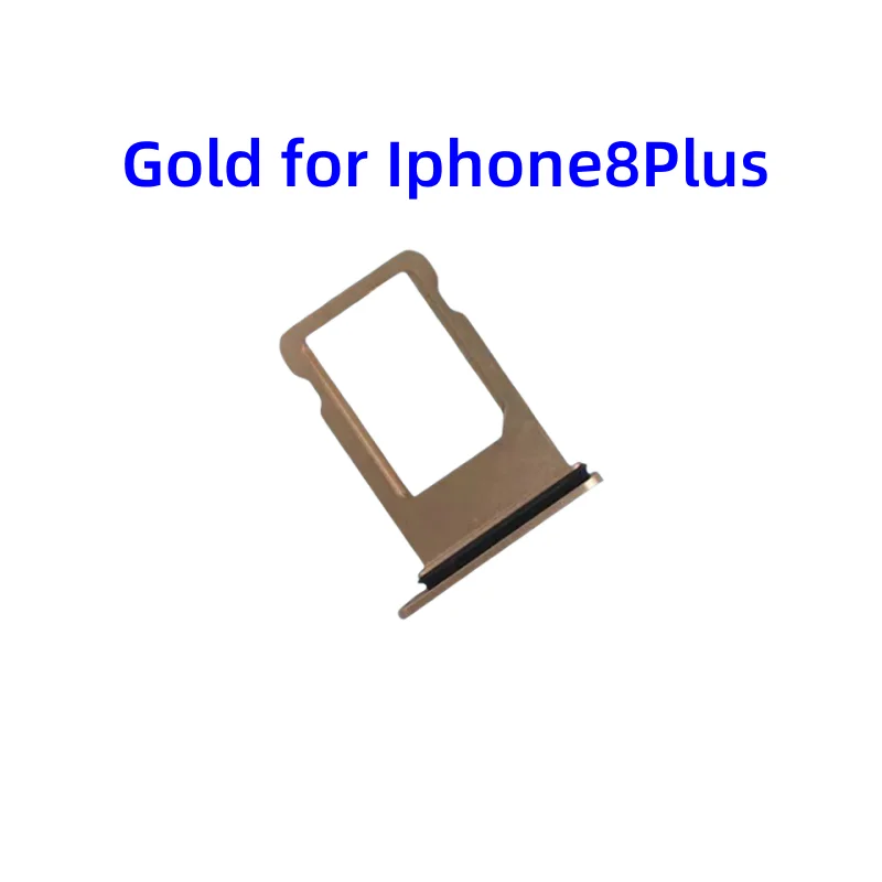 SIM Card tray For Iphone8 8Plus Card slot drawer Holder drawer chip card tray Sim Card Reader Socket for Iphone8Plus A1906 A1898 image 6