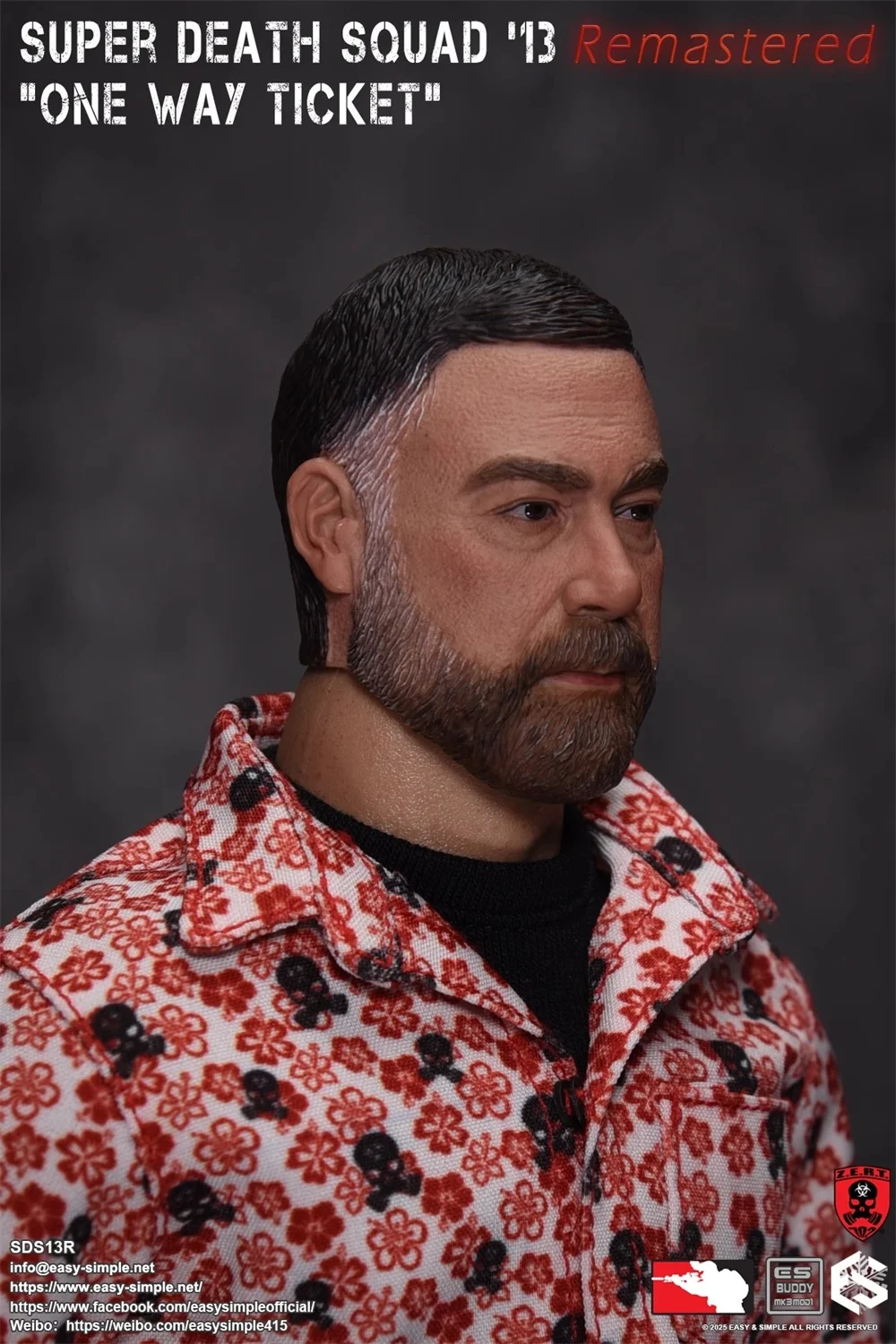 Offres spéciales 1/6 EASY & SIMPLE ES SDS13R homme soldat mort ZERT un billet simple voie ensemble complet figurine mobile cadeau pour les Fans