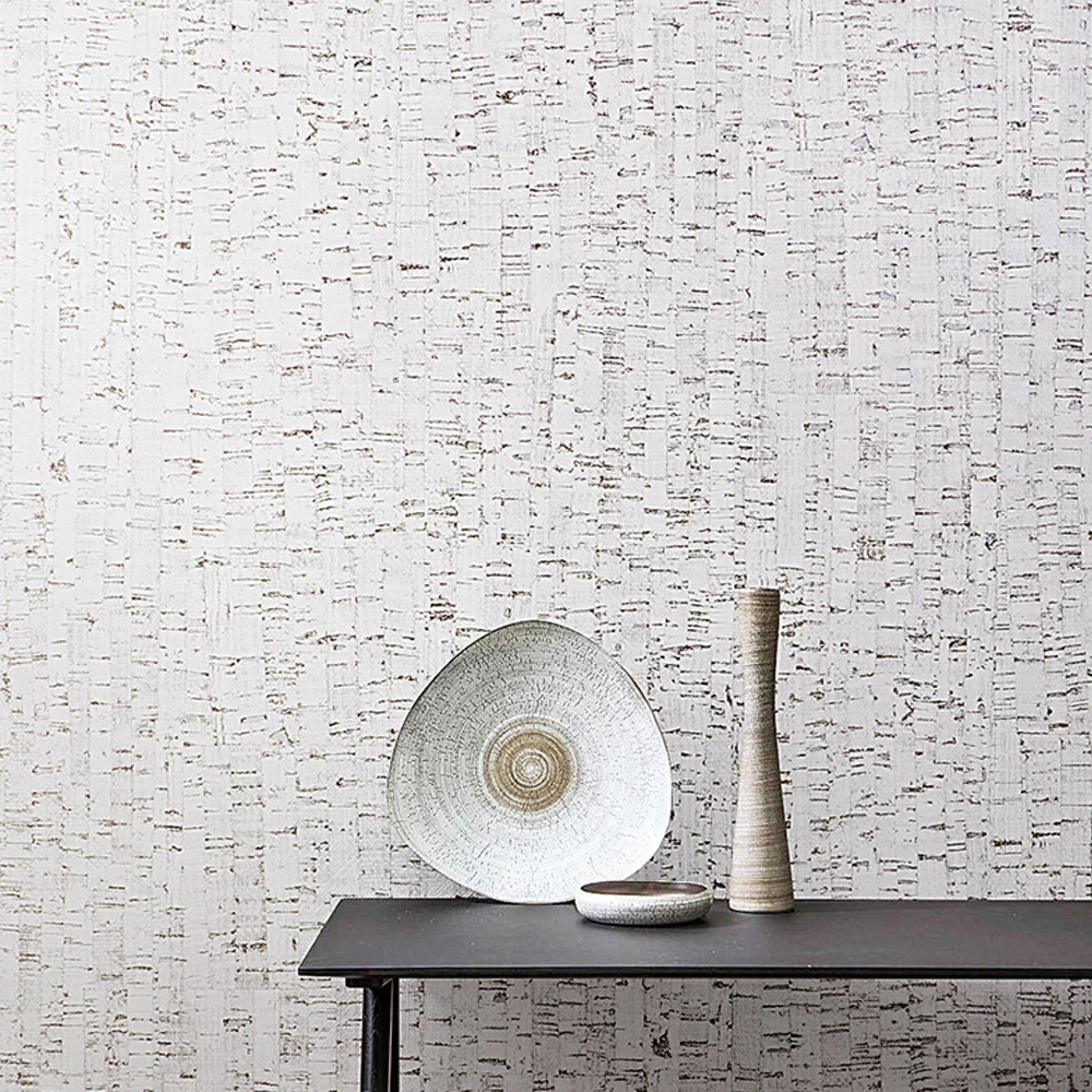 Japanese Rattan Woven Wallpaper, Bamboo Mat Pattern, Quarto, Sala de estar, Hotel, Tea Room