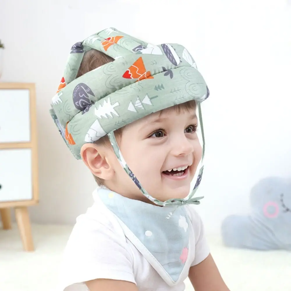 Baby Safety Helmet Head Protection Hat Toddler Anti-fall Pad Children Learn To Walk Crash Cap Adjustable Protective Headgear