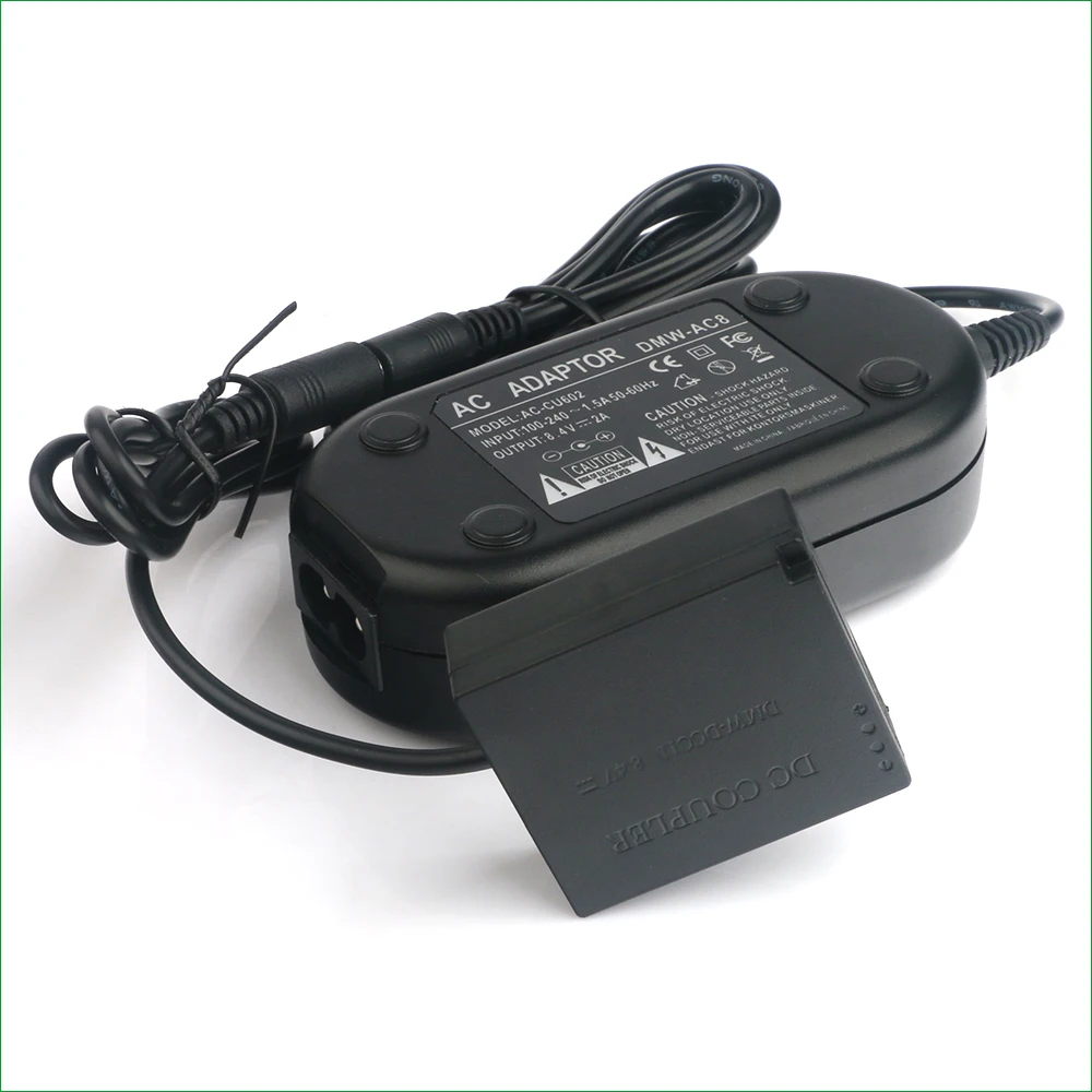 DMW-AC8 DCC11 تيار مستمر مقرنة DMW-BLG10 الدمية بطارية التيار المتناوب محول الطاقة شاحن لباناسونيك DC-TZ92 TZ93 TZ95 TZ96 TZ97 DMC-LX100