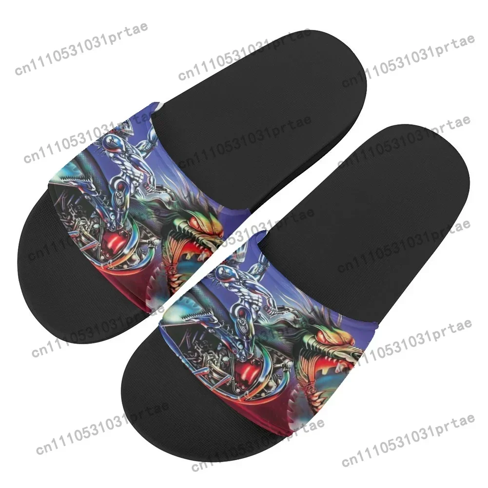 Judas Priest Heavy Home Clog Mens Women Youth Boy Girl Sandals Shoes Tang Garden Custom Made Breathable Shoe Beach Hole Slippers