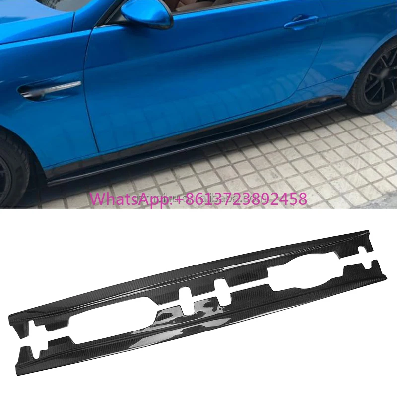 

For BMW 3 Series E92 M3 2005-2013 High Quality Carbon Fiber Extensions Lip Auto Tuning Accessories Side Skirts