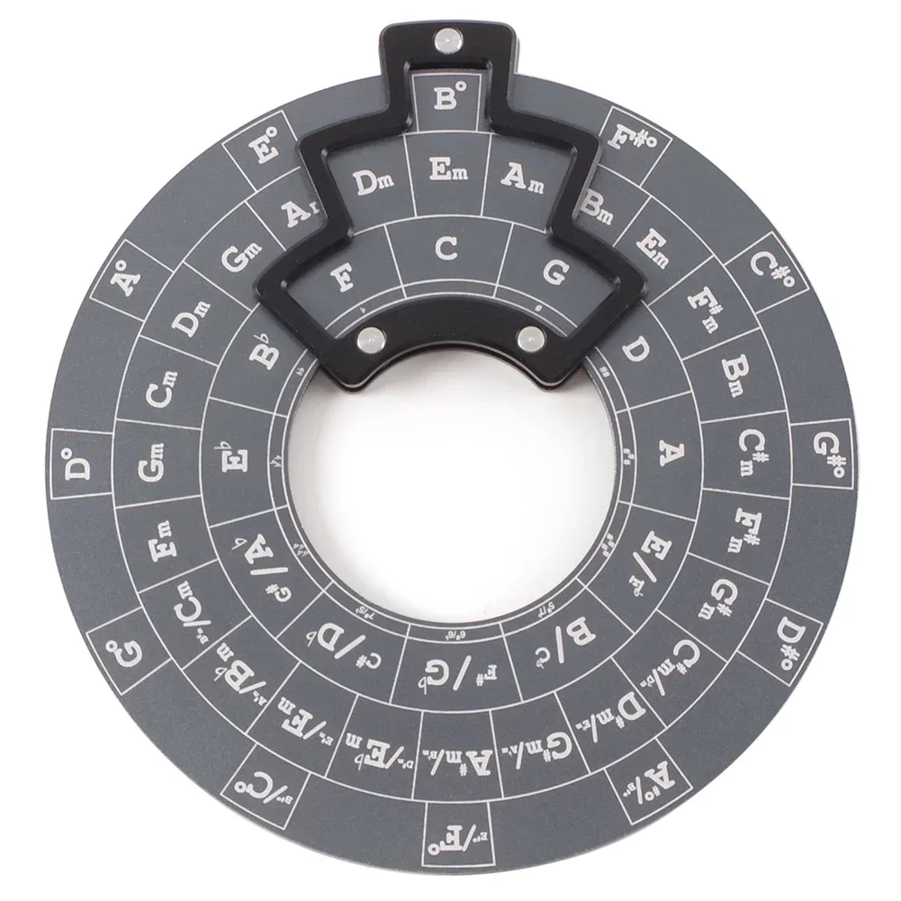

Chord Wheel Circle Of Fifths Wheel Music Learning Exquisite Design Front-facing Chord Structure Skill Enhancement