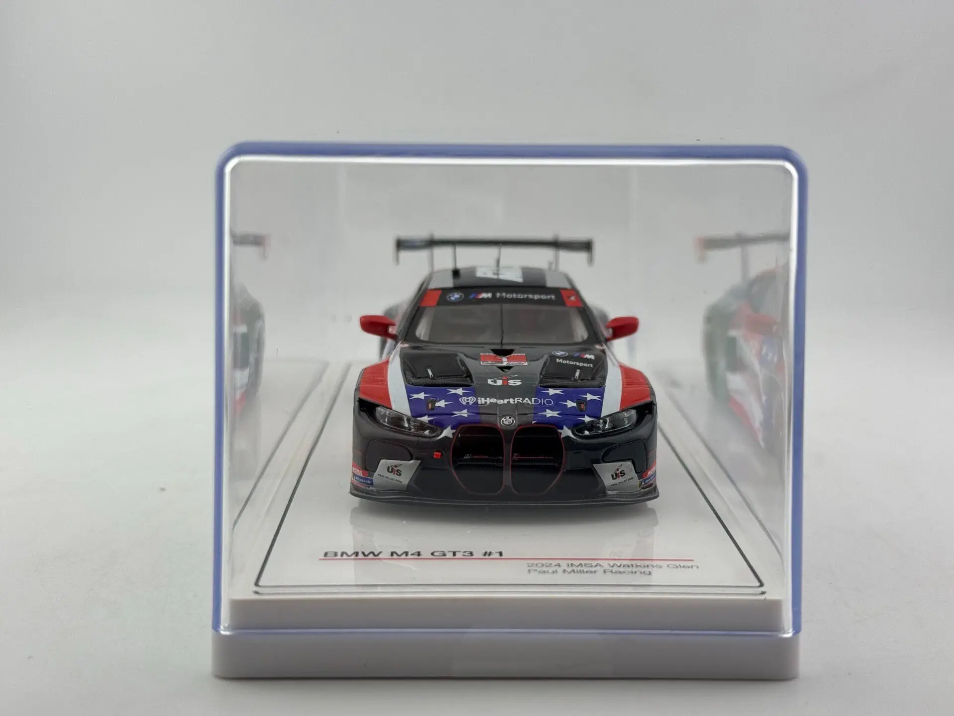 No Color Box TSM 1/43 Scale BMW M4 GT3 #1 Car Model view 3