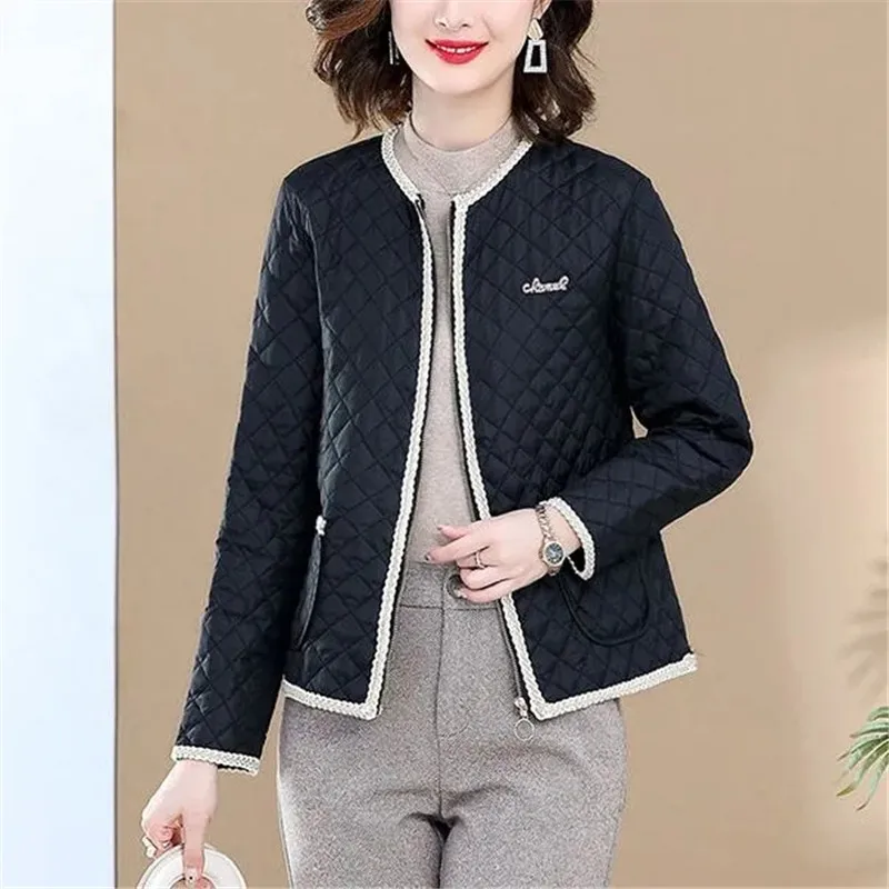 2024 New Women\'s Fashion Lightweight Cotton Clothes Spring Autumn Winter Jacket Soft Warm Cotton Coat  Short Cotton Clip Coats