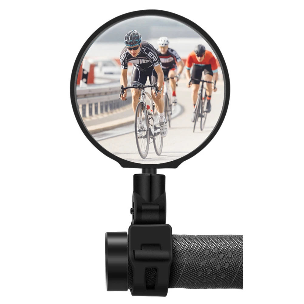 Electric Bike Rearview Mirror 360° Adjustable Wide Angle Convex Mirror Bicycle Handlebars Mirrors Accessories