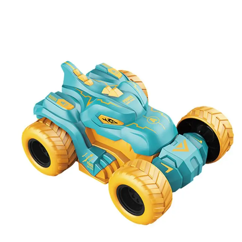 Rotating Stunt Car Cute Toddler Car Toys Dinosaur Shape Toy Vehicles Small Racing Car Vehicle Cartoon Car Toy Small Car Toy For