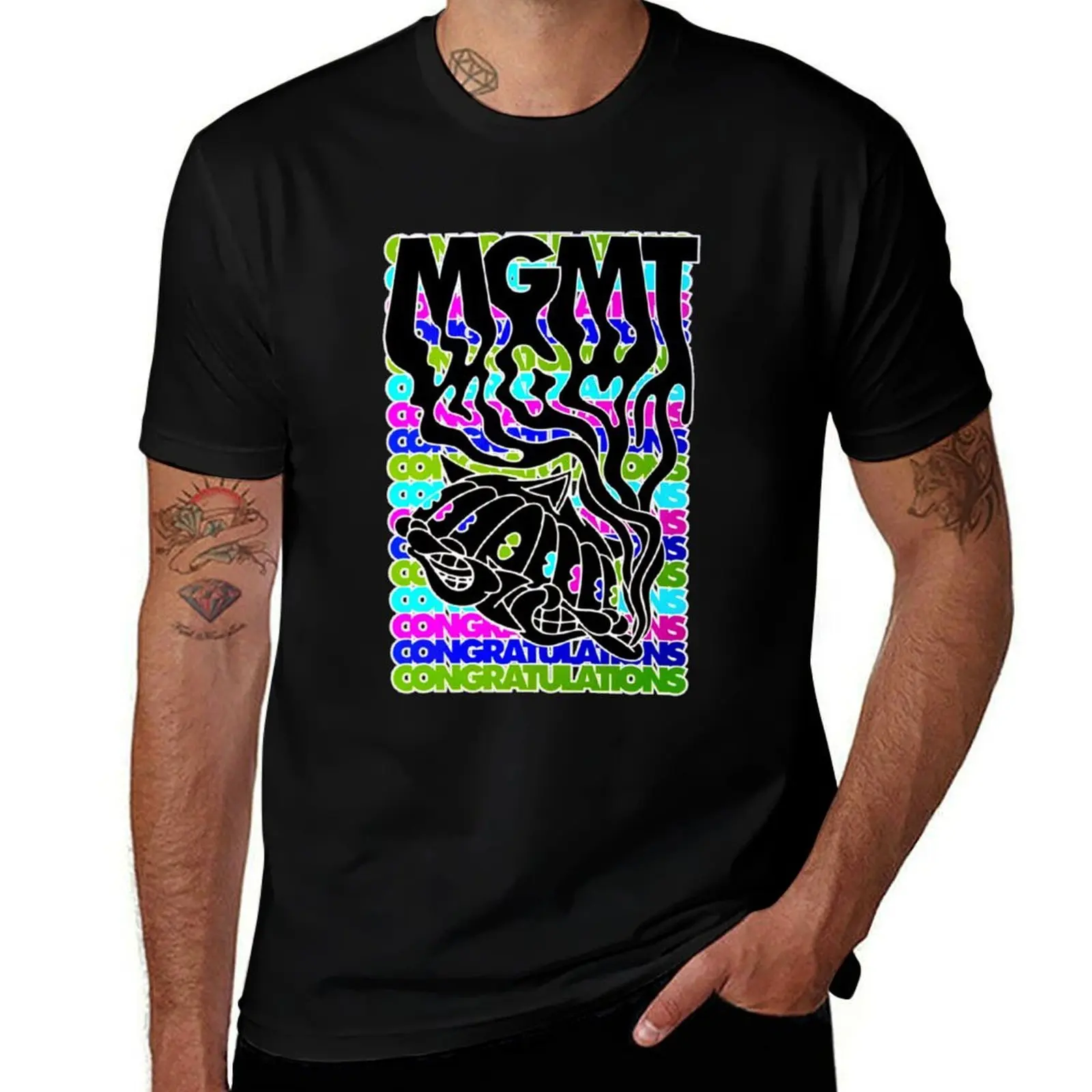 

Congratulations MGMT T-Shirt t shirts designer man t shirts cotton man t shirt cotton high quality T-shirt
