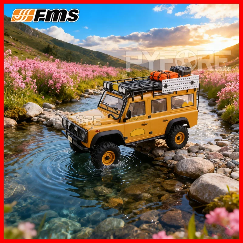 

FMS FCX10 D110 1/10 RC Electric Remote Control Rock Crawler - Suitable for Adults and Children Off - Road Model Car