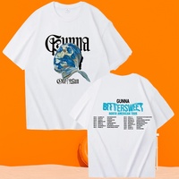 2025  Gunna  Bittersweet North American Tour Printed Casual T-shirt Loose Comfortable O Neck Short Sleeve T-shirt Fan Gift Top