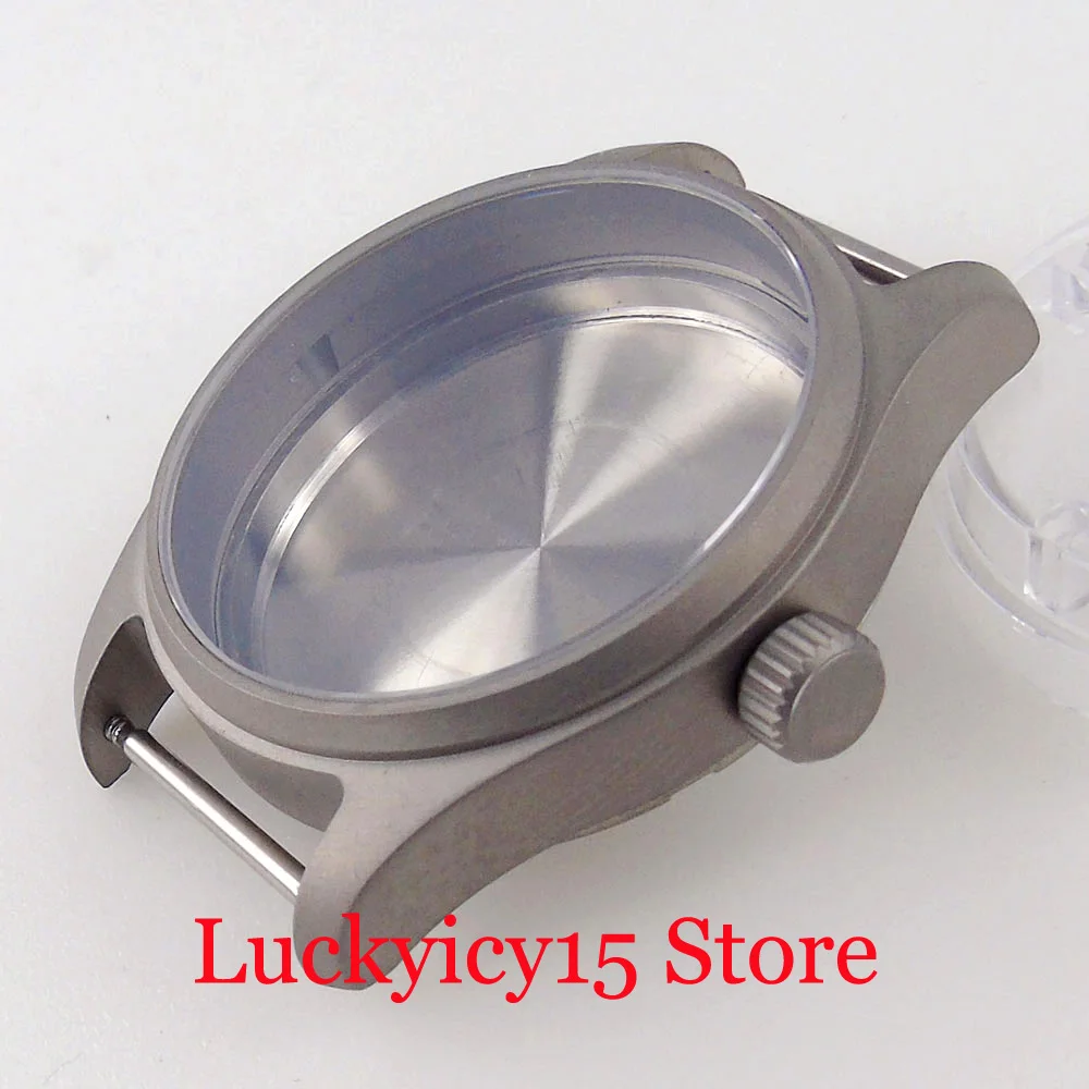 36mm 39mm Titanium Watch Pilot Case Diving 200m Waterproof Fit NH35A NH36A ETA 2824 PT5000 ST2130 Miyota Movement Sapphire Glass