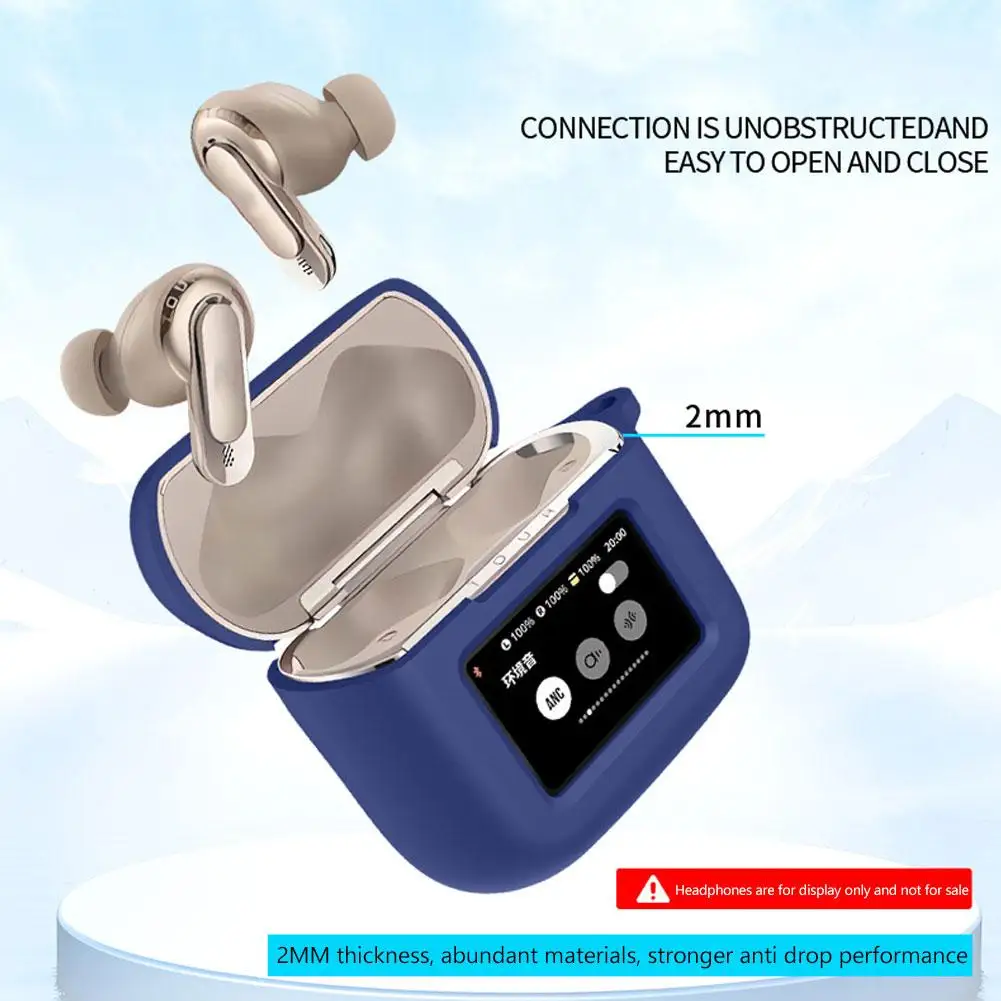 For JB Tour Pro3 Charging Bay Full Package Of Silicone Earphones With Dust Proof Earphone Protection Case
