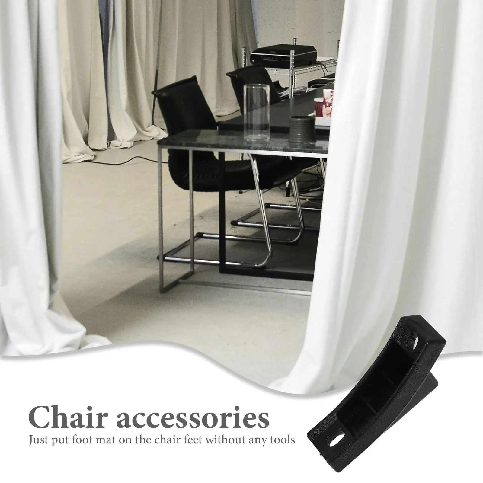 

20Pcs Plastic Feet for Furniture Non-Slip Chair Leg Caps Protective Pads for Hardwood Floors Quiet