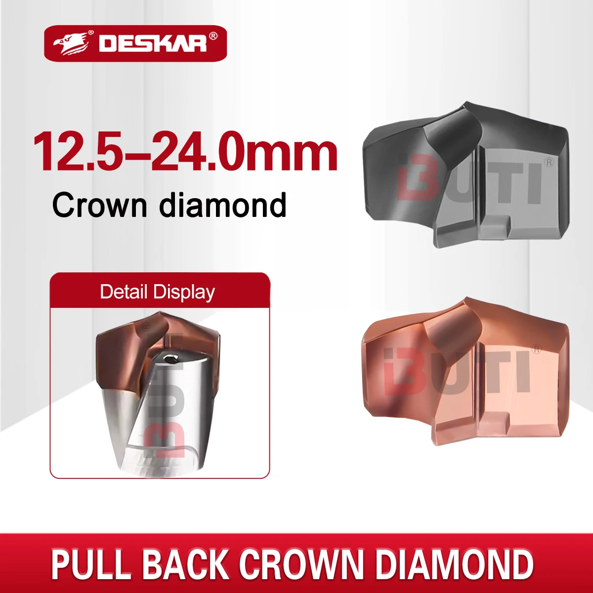 

12,5–4,0 мм токарный станок с ЧПУ, задняя коронка, алмазная U-образная дрель, карбид, быстрое жестокое сверло, удлинение внутреннего холодного сверления, глубокое отверстие