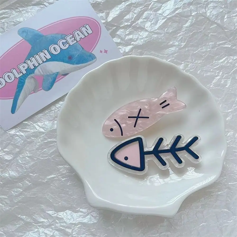 

Аксессуары для волос, заколка для челки из рыбьей кости, уксусная кислота, розовые заколки для волос, заколки Y2K, женские заколки для волос