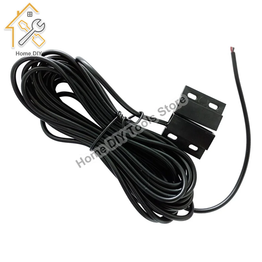 Magnetic Reed Switch Normally Closed NC Waterproof Magnetic Switch Micro Alarm Reed Switch for Door and Window Sensor