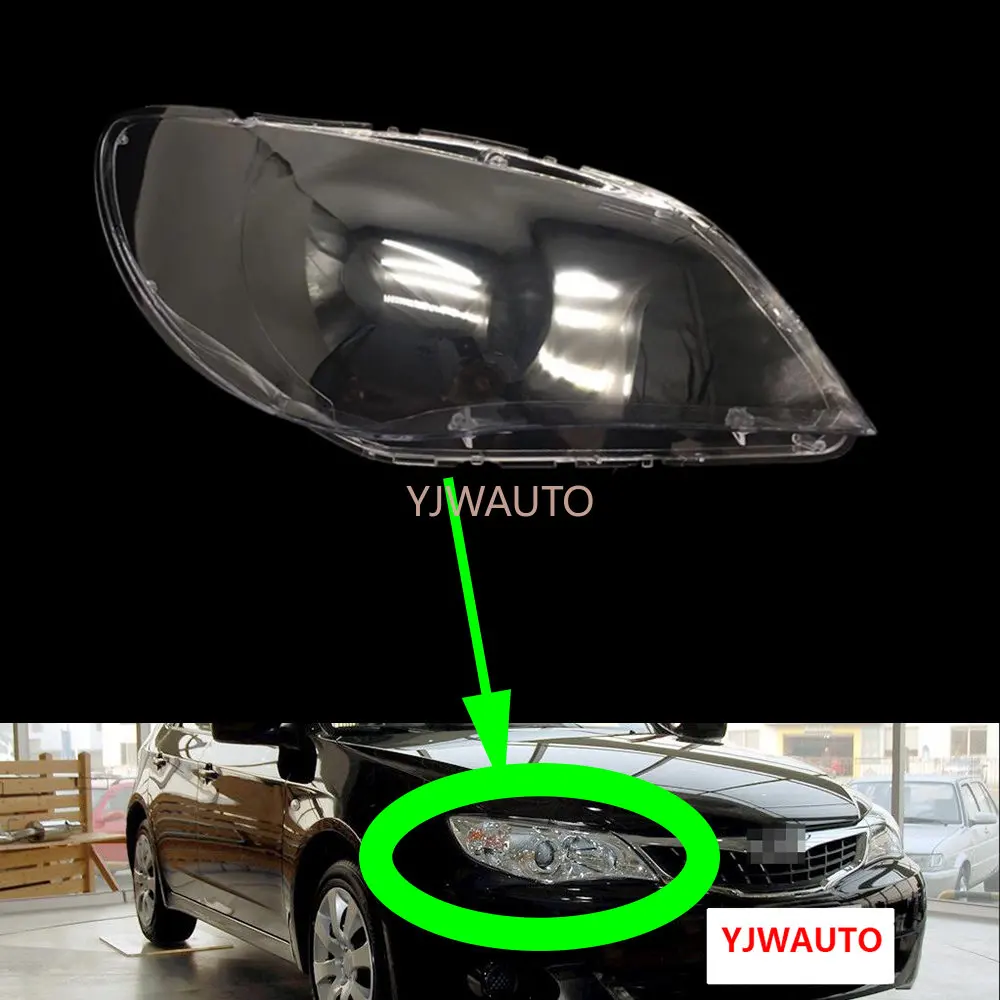 For Subaru Impreza 2006~2009 2010 2011 2012 2013 Headlamp Cover Car Headlight Lens Glass Replacement Front Lampshade Auto Shell