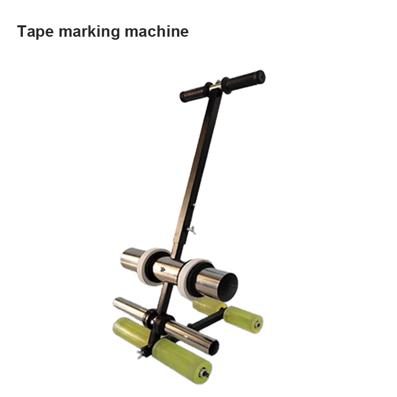 Parking Space Tape Marking Machine Road Line Marking Drawing Machine School Basketball Court Business District Tape Sticking