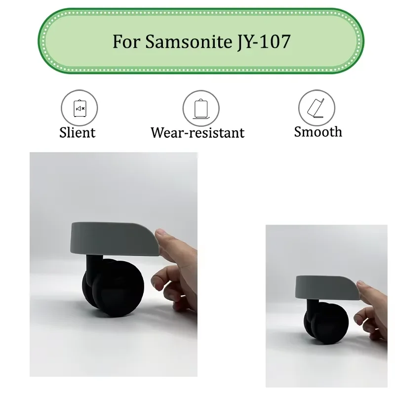 For Smasonite JY-107 Replacement Parts  Wheel Luggage Wheels Silent Self-Rotating Wheels 360° Simple Type