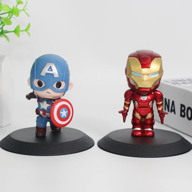 ديزني هالكس لوكي-الحديقة نافذة سوداء بلاك بانثرز القرمزي Ant-Mans دكتور غريب ثور ألعاب شخصيات الحركة Popbeans دمى الهدايا