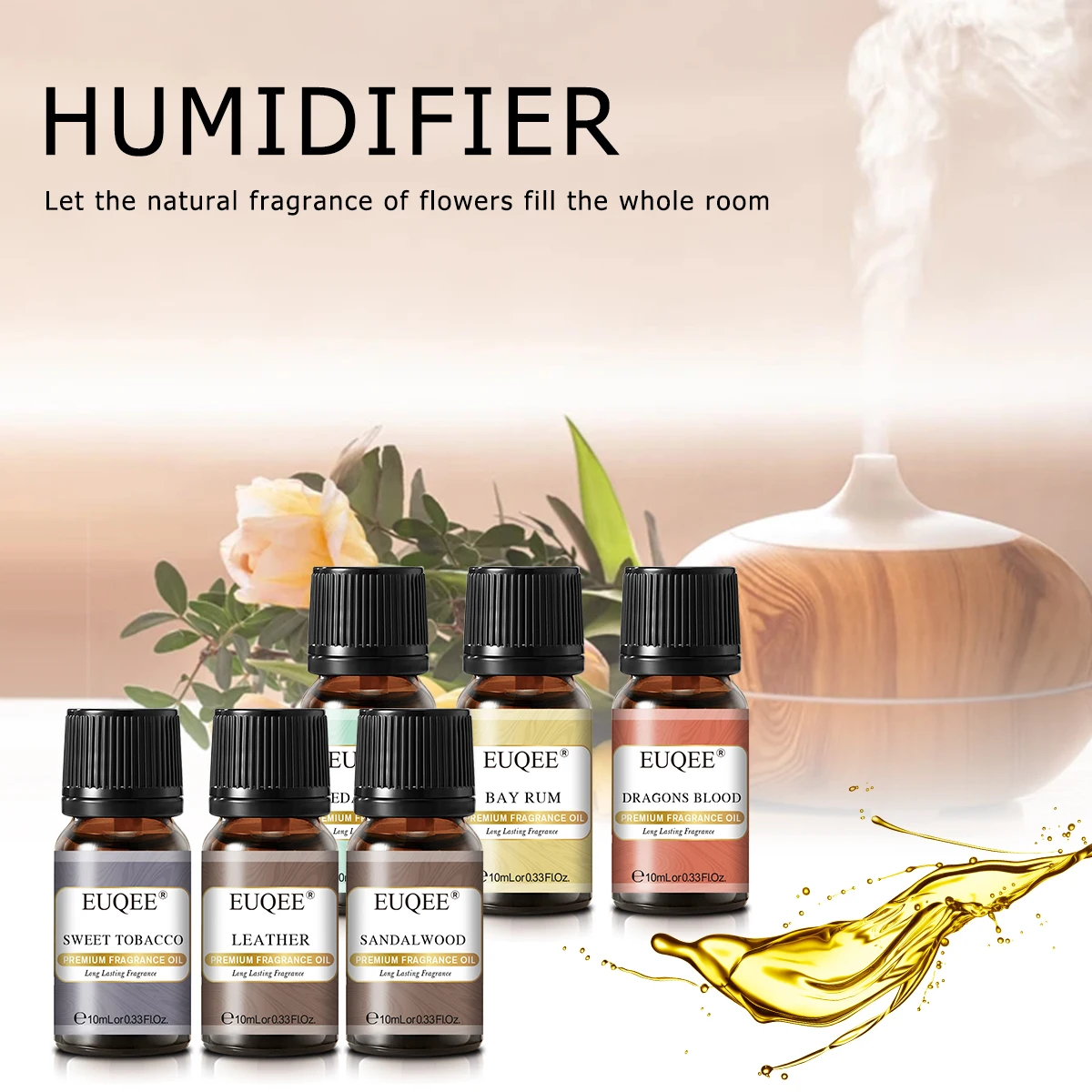Herren-Duftöle für Luftbefeuchter, Diffusor, Leder, Bay, Rum, Wald, Kiefer, Sandelholz, Zedernholz, ätherisches Öl, Herstellung von Parfüm