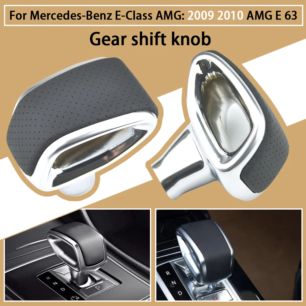 

Gear Shift Knob Auto Shifter Lever For Mercedes-Benz G-Class SLC SL-Class GLA AMG E G Class Leather Manual Gear Stick Shifter