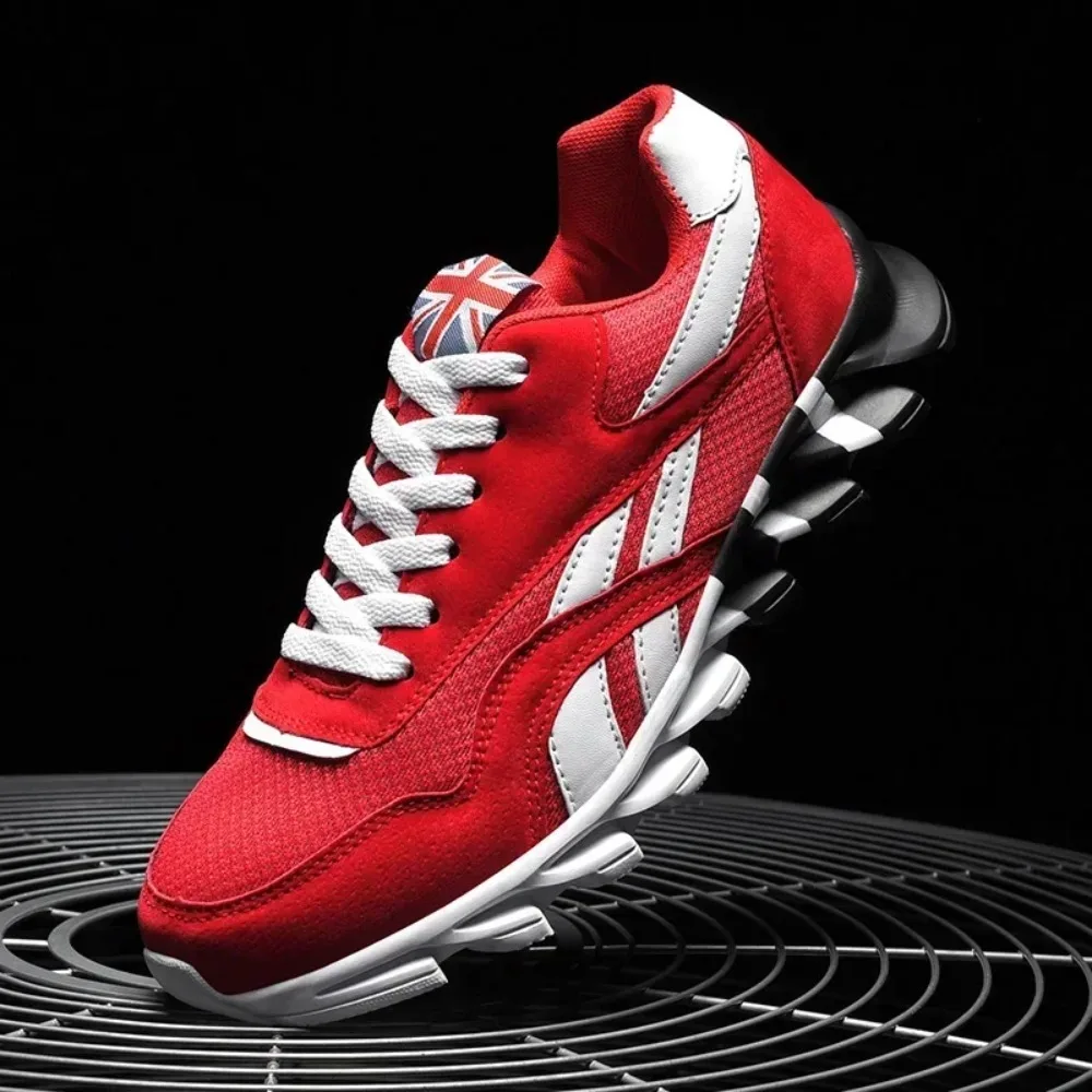 Brand Trend Size 36-48 Men's Wear-resistant Cushioning Thick-soled Fitness Sneakers Outdoor Breathable Running Shoes for Men