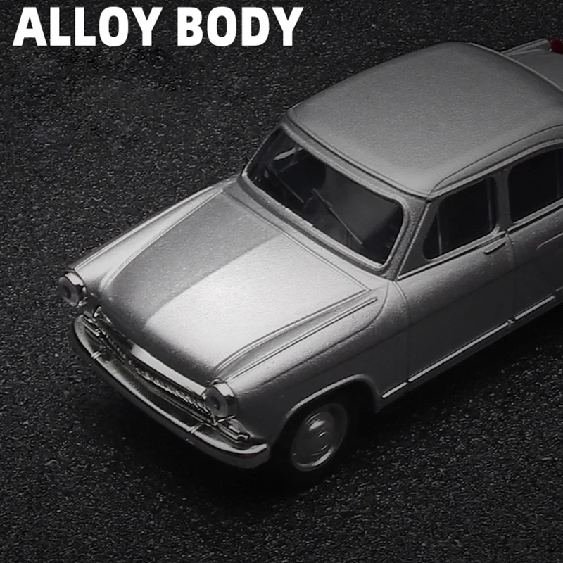 1:43 Волга gaz ГАЗ-21 Alloy Diecast Vintage Car Model Classic Pull Back Miniature Vehicle Replica For Collection Gift