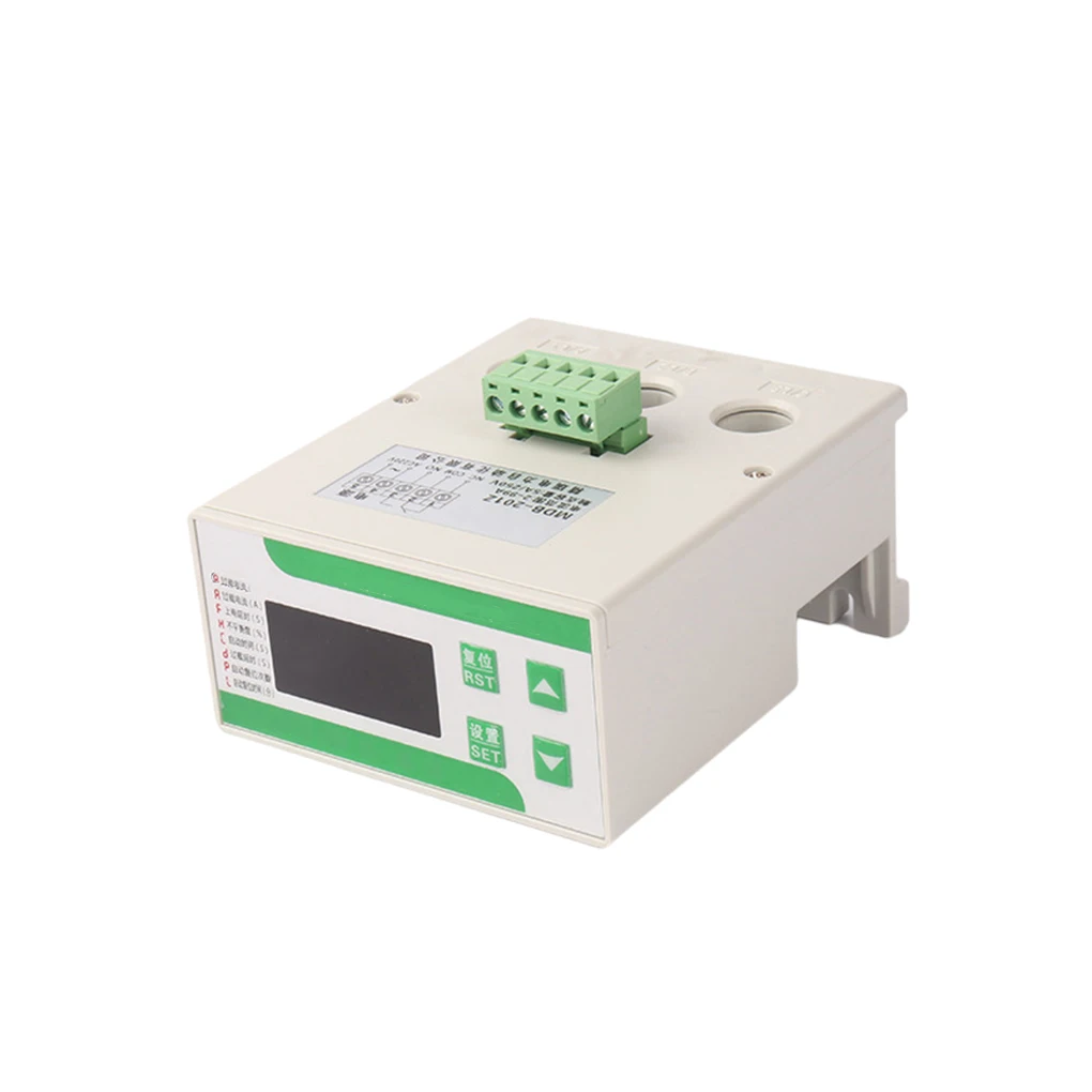 Motor Overload Protector 3-phase Automatic Manual Rest Protection Relay Guide Rail Mounted Electronic Supplies