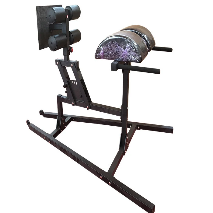 

Commercial Gym Multi-Function Station Fitness Training Equipment Adjustable Height Bench Roman Chair Glute Ham Hip Developer