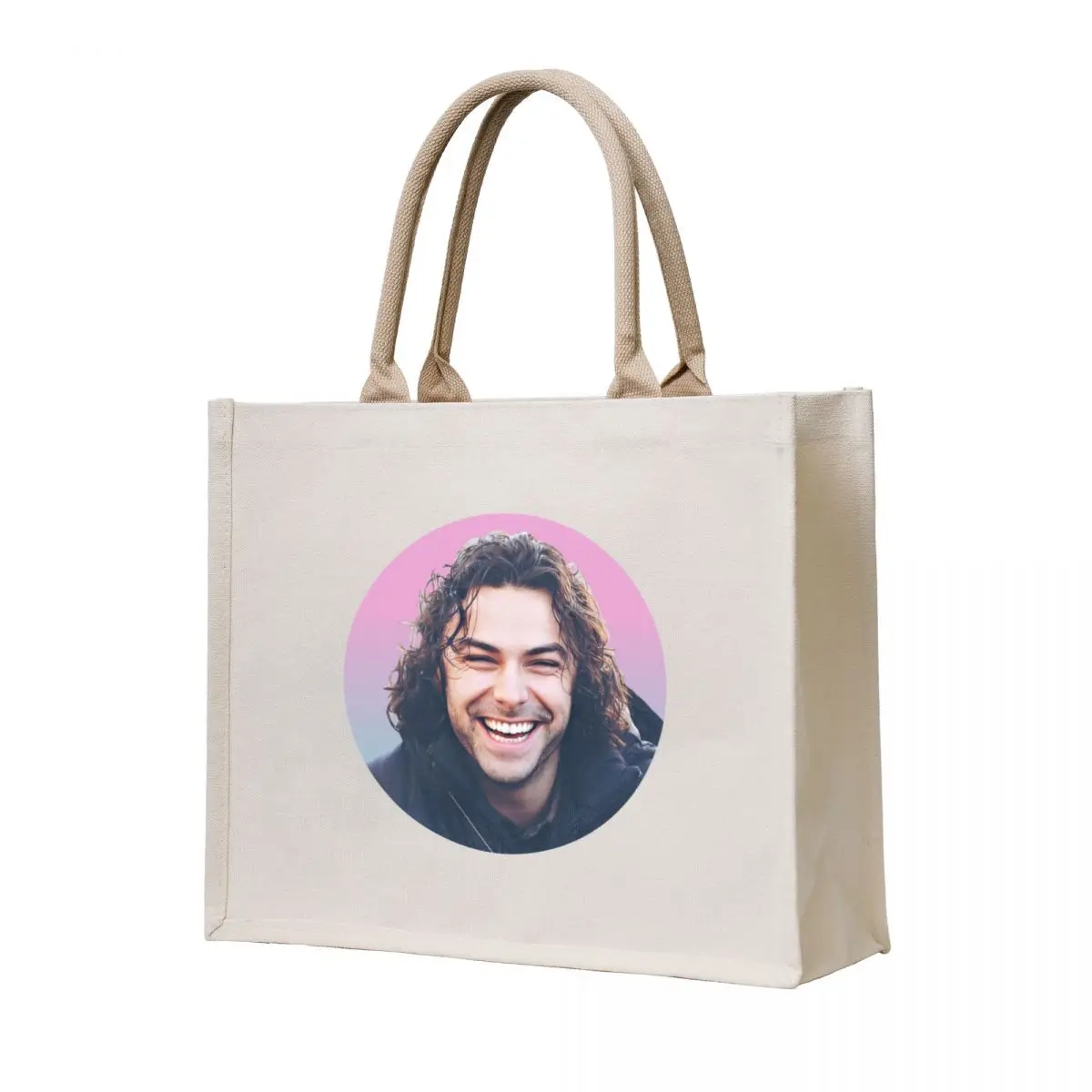 

Aidan Turner Pastel Tote Bag tote bag canvas canvas tote bags Fabric bag