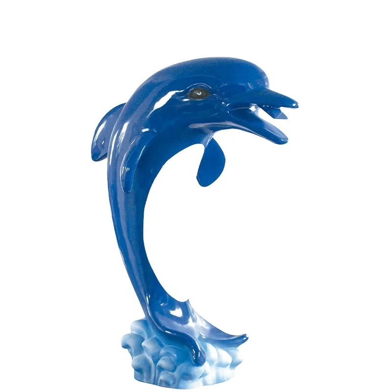 สระว่ายน้ำสวนน้ำอุปกรณ์ไฟเบอร์กลาสเสริมพลาสติก Seahorse สเปรย์น้ำแร่ประติมากรรม