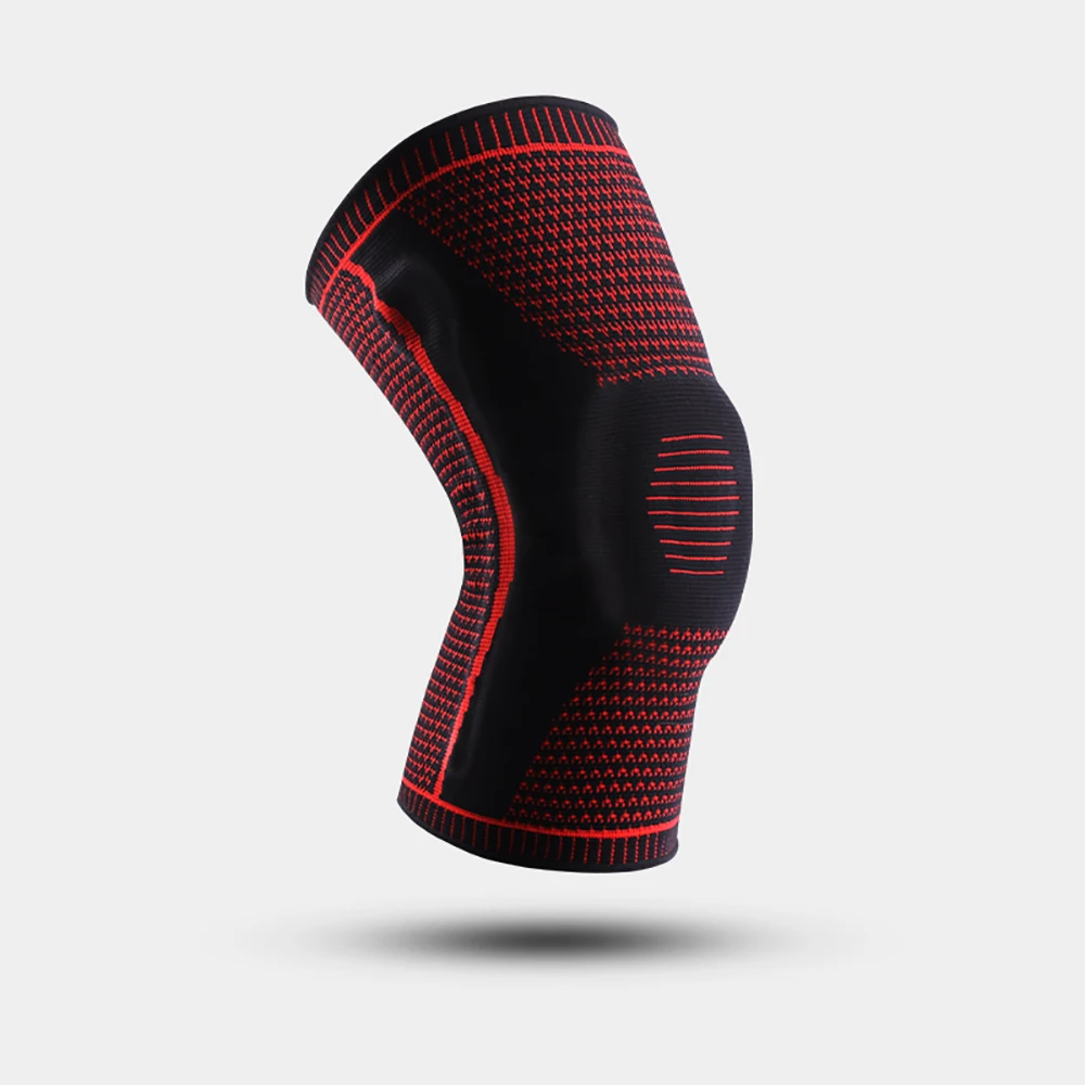 1/2 PC Knie Pads Strap Patella Mediale Unterstützung Meniskus Silikon Kompression Schutz Sport Knie Hosenträger Basketball Laufen Prot
