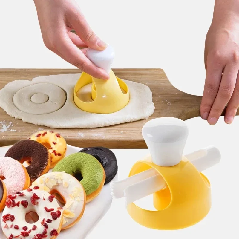 Kreative DIY Donut Form Kuchen Dekorations werkzeuge Kunststoff Desserts Brots ch neider Hersteller Back zubehör Küchen werkzeuge Aus stecher
