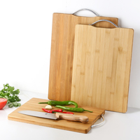 Kitchen natural bamboo cutting board large rectangular cutting board thickened solid wood cutting board available on both sides