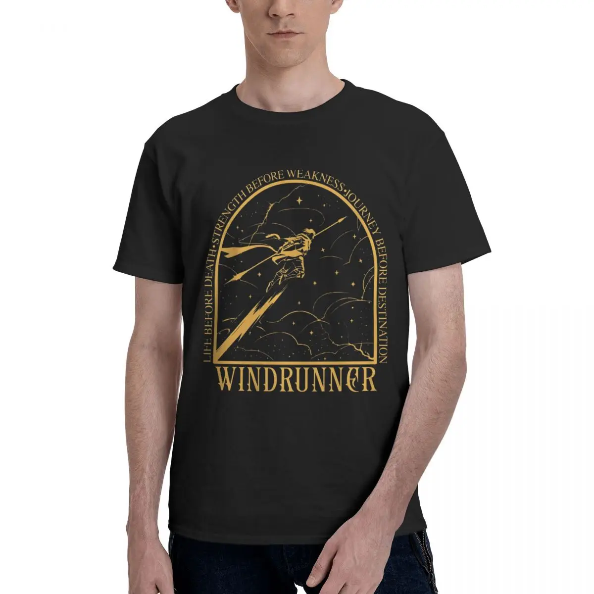 Men Windrunner Dark Academia Bookish Literary Shirt Stormlight Archive Radiance Retro T Shirt Streetwear O-neck Cotton T Shirt