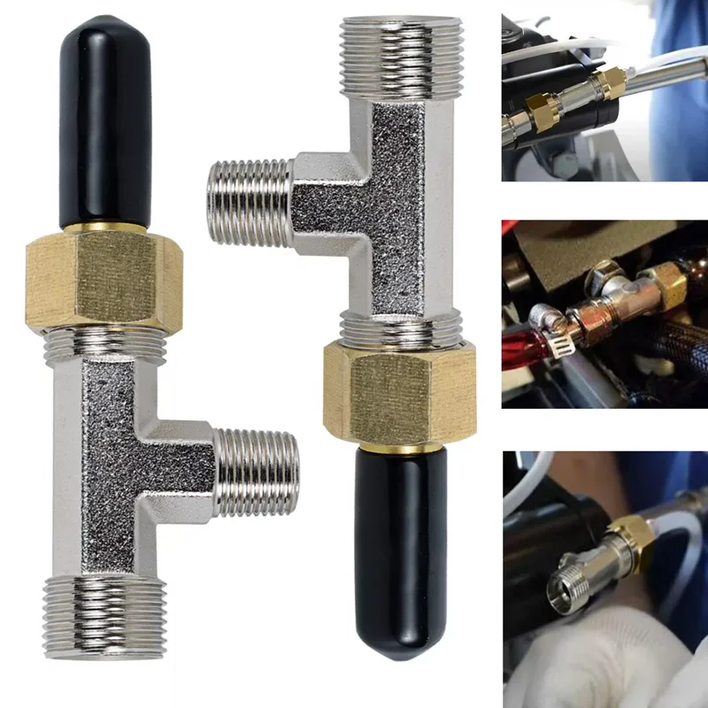 

Bleeder Tee Kit Replaces for SeaStar 3004.6439 HF4202 Fit for all Baystar Cylinders (2 per kit)