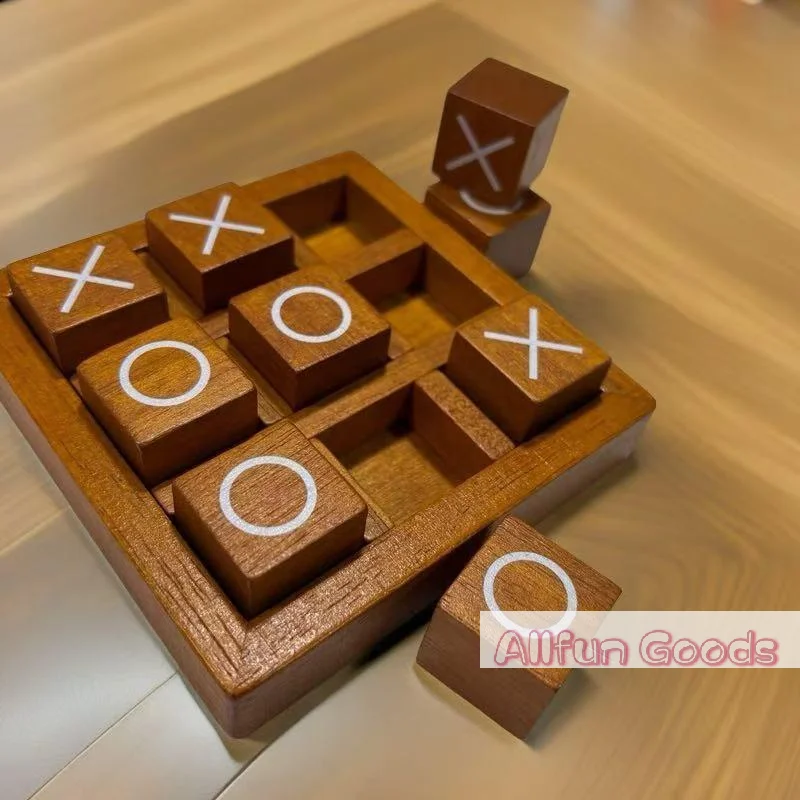 Wooden Chessboard Game Box Chess Training Concentration Logical Thinking Parent-child Interactive Tabletop Game Kids Gifts